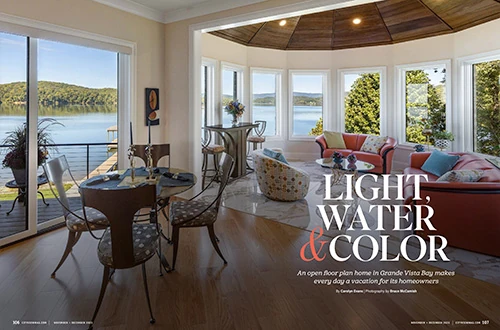 Cityview feature spread: Light, Water & Color