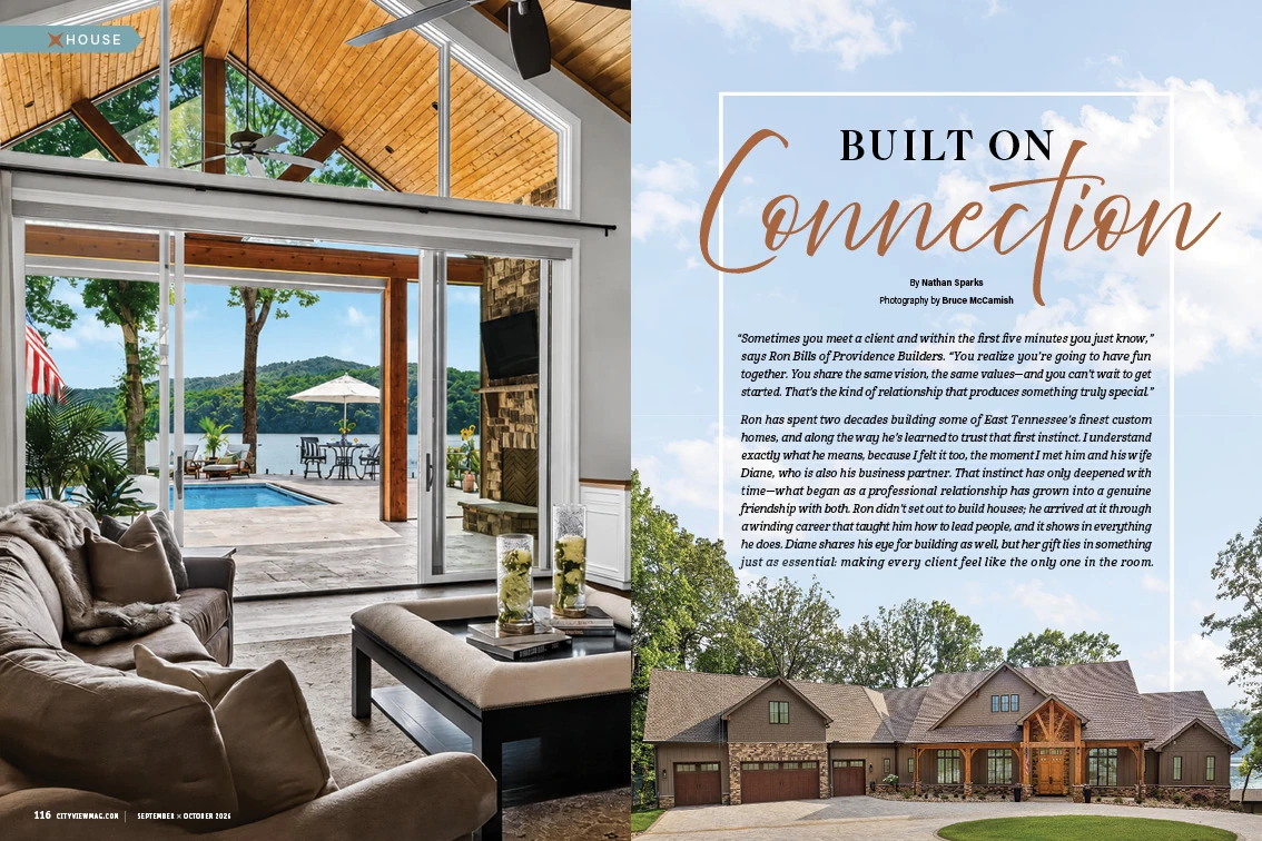 Cityview feature spread: Built on Connection