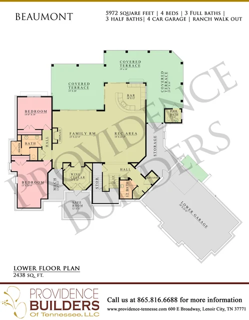 Beaumont original plan sheet 3