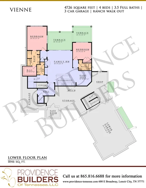 Vienne original plan sheet 3